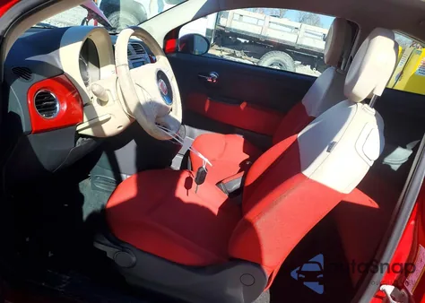 2012 Fiat 500 Pop from USA, damaged, VIN 3C3CFFAR8CT104646